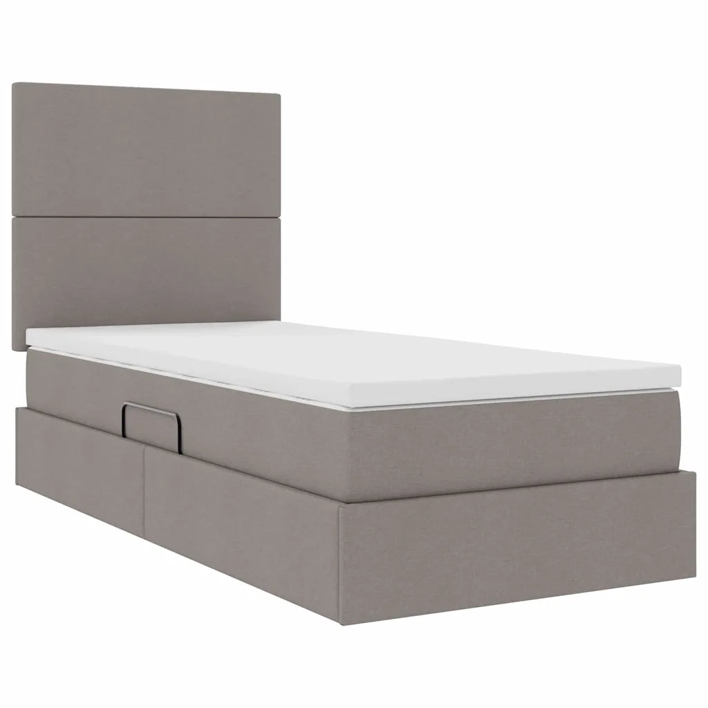 Letto con contenitore e LED Talpa 90 x 190 cm Poliestere
