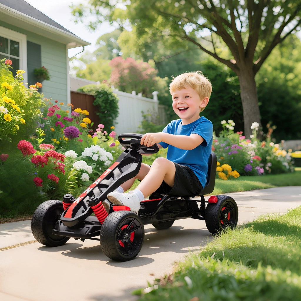 Kart a Pedali per Bambini ¨C zephmum ¨C Rosso