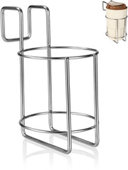Sostituto di Bicchiere in Metallo Premium - Sostituto di Bicchiere a Letto - Sostituto di Bicchiere a Letto Stacking - Accessorio di Filtro Acqua Pratico - 9,2x9,2x15,2cm - Materiale di Alta Qualità - Sostituto di Bicchiere
