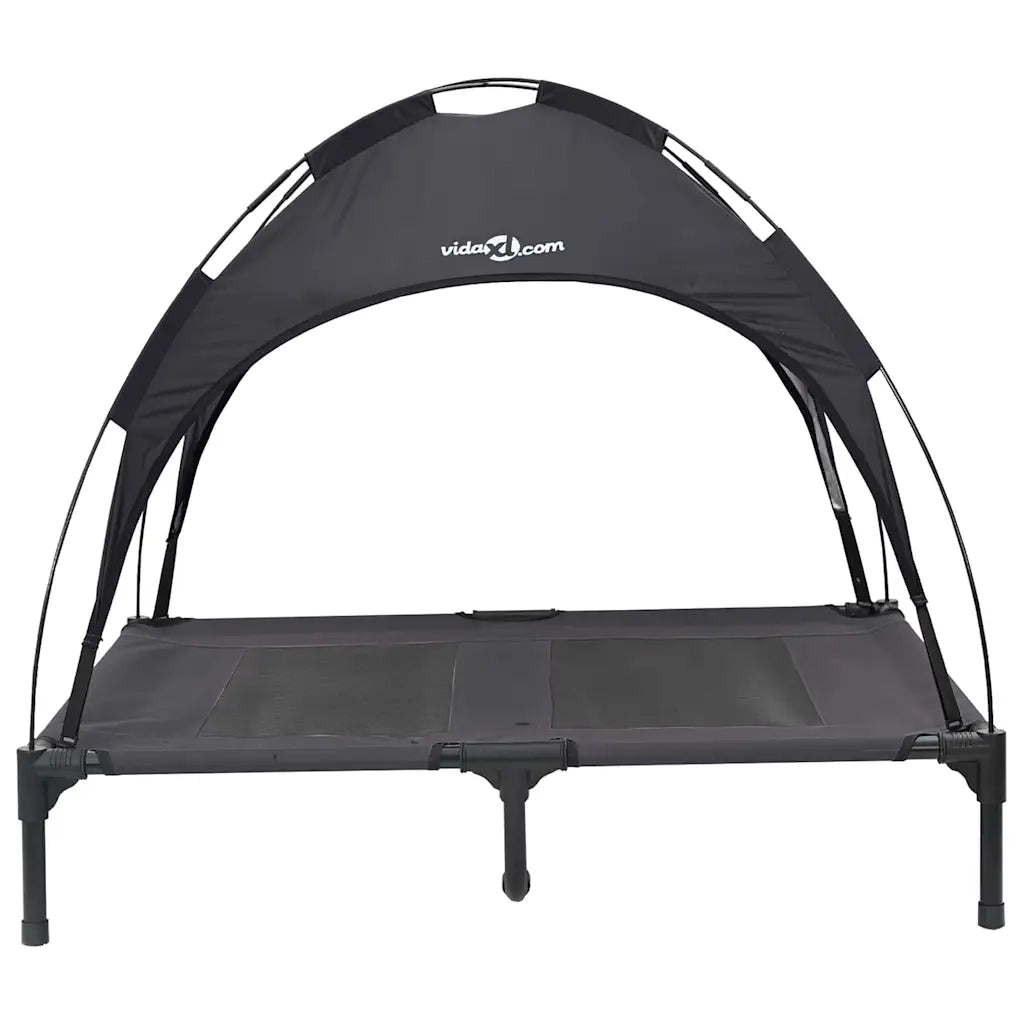 Letto per Cani Nero 92 x 77 x 82,5 cm Acciaio 42008167