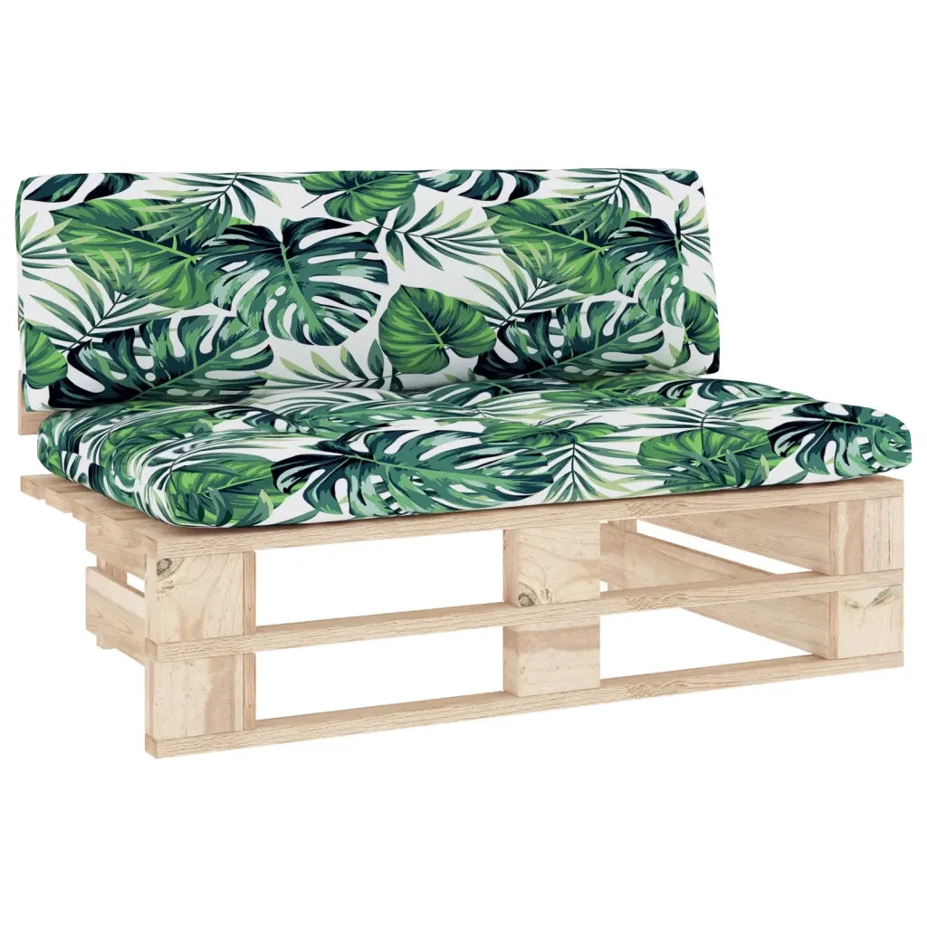 Divano Centrale Giardino-Sofa da giardino su Pallet in Legno di Pino Impregnato 871264