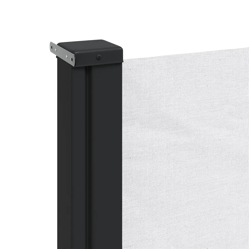 Tenda da Sole Laterale Retrattile-Tenda parasole per balcone per giardino Bianco 220x500 cm