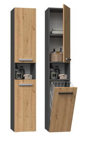 Colonna bagno NEL III antracite artisan