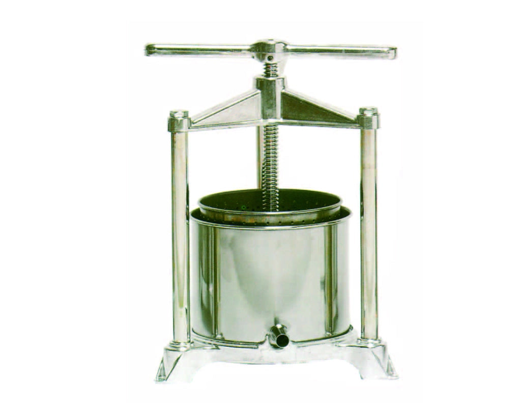 TORCHIETTO PREMITUTTO MILLEUSI IN ALLUMINIO  lt.5,5  cm.32x34x47h.  peso Kg.6,5 (art.00132)    PALUMBO
