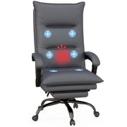 Sedia da ufficio con massaggio e riscaldamento ¨C Minimal ¨C Grigio scuro