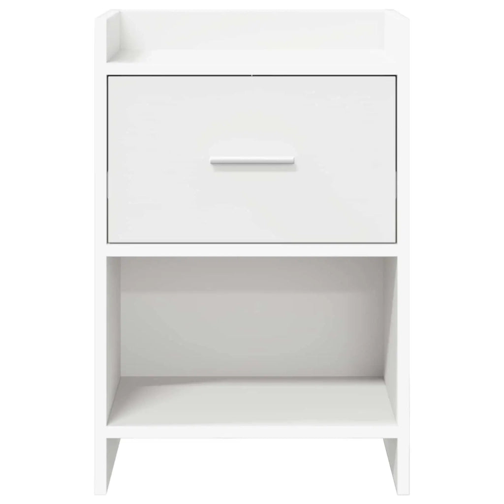 Comodini Bianco 40 x 30 x 60 cm Legno ingegnerizzato 8010979