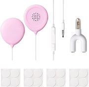 Altoparlante per la formazione prenatale - Fonoauricolare per neonati - Divisore audio - Connettore audio - Regalo per madri in attesa - Materiale ABS