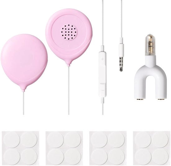 Altoparlante per la formazione prenatale - Fonoauricolare per neonati - Divisore audio - Connettore audio - Regalo per madri in attesa - Materiale ABS