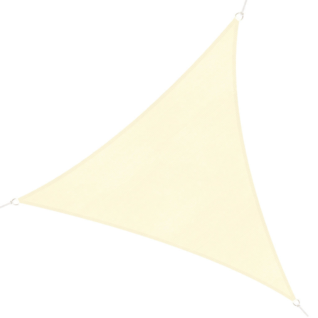 Tenda parasole triangolare ¨C Xylo ¨C 4x4x4 m tessuto anti-UV impermeabile beige per esterno giardino