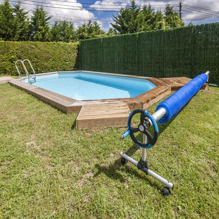 Rullo avvolgitore per piscine fino a 5,50 m di larghezza