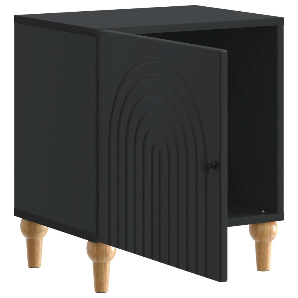 Armadio da Notte 2 pcs Nero 43 x 34,5 x 50 cm 894108