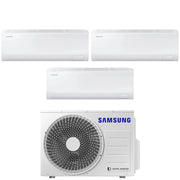 Climatizzatore Condizionatore Samsung Trial Split Inverter serie CEBU S2 7+7+12 con AJ052TXJ3KG R-32 Wi-Fi Integrato 7000+7000+12000
