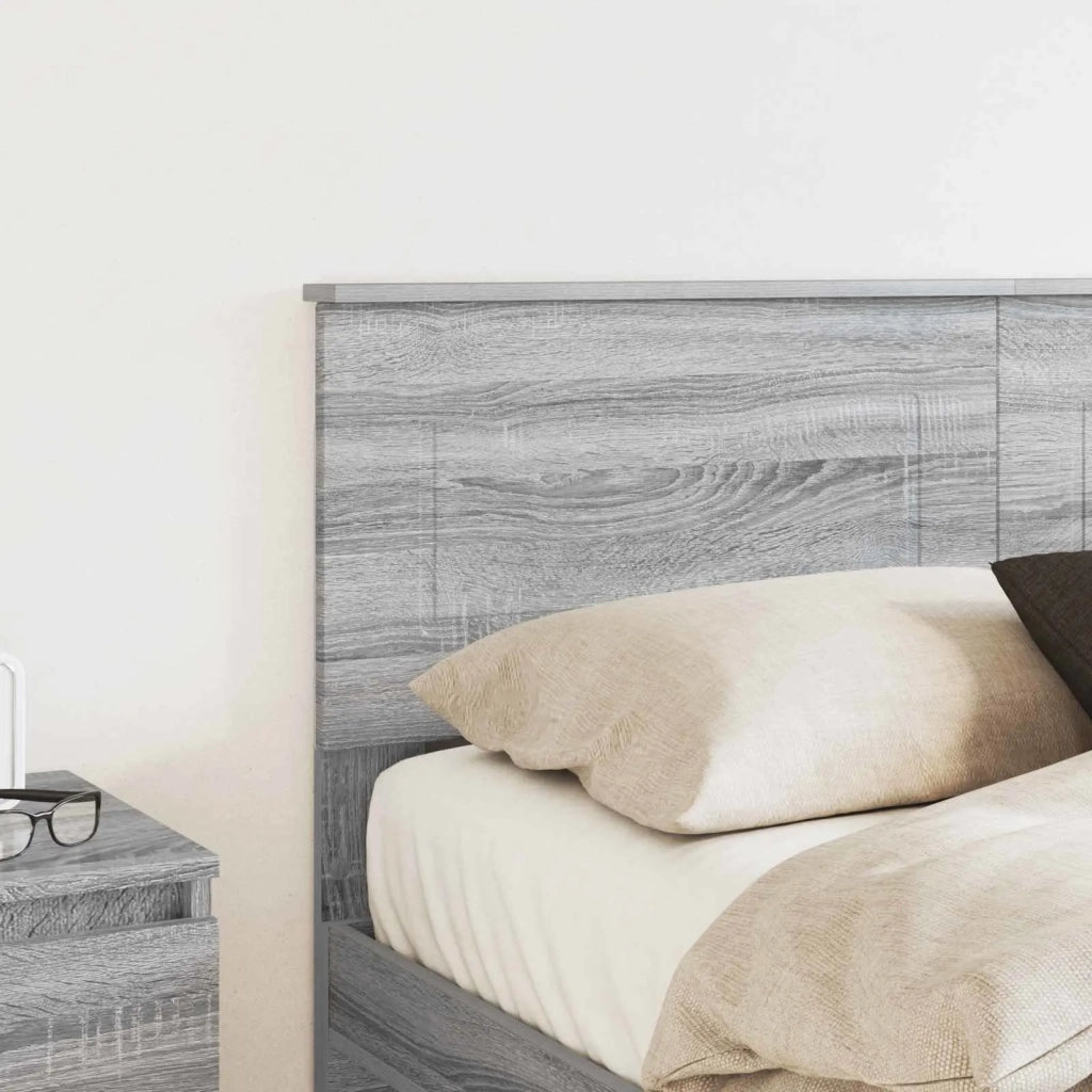 Testiera | Testata Grigio Sonoma Legno multistrato