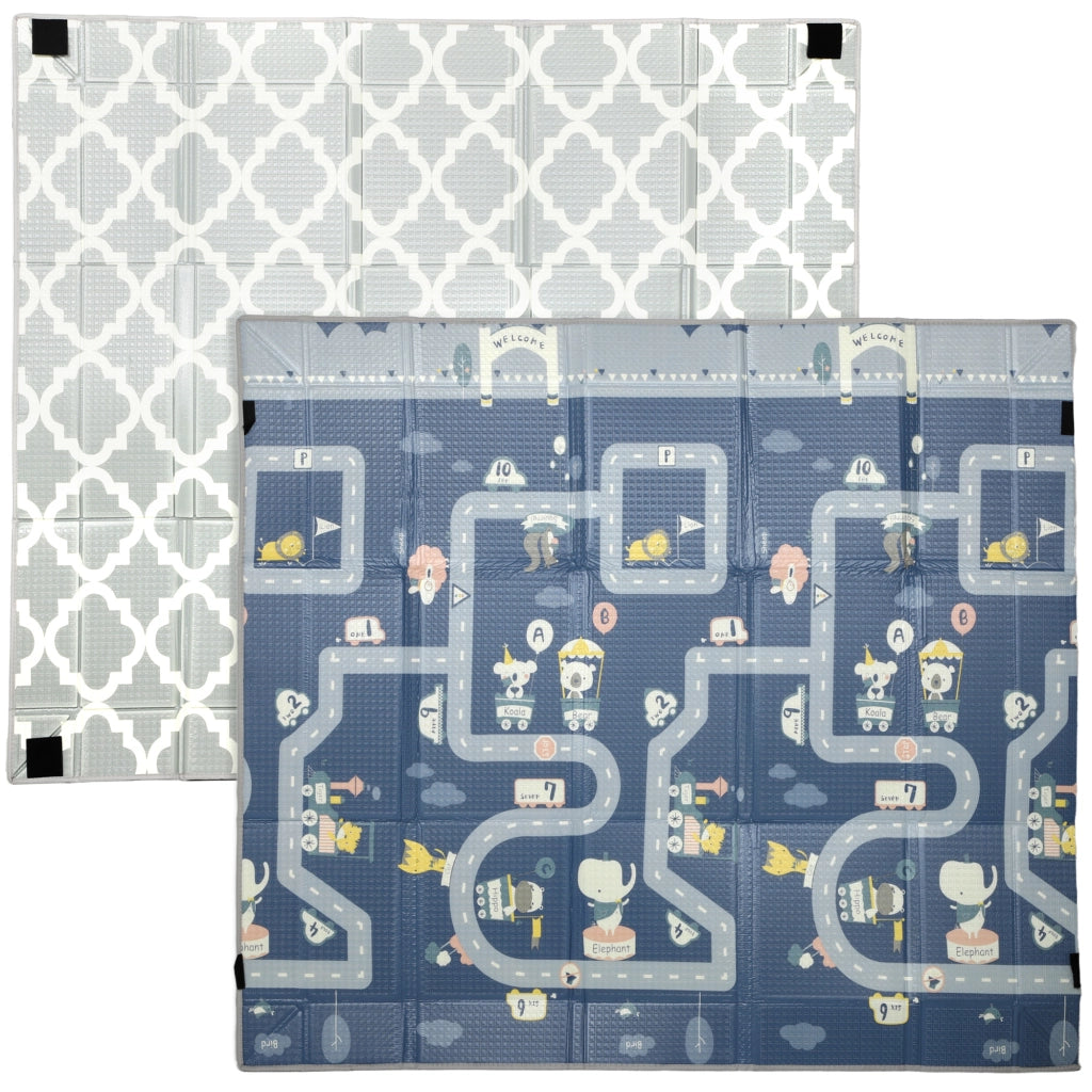 Tapis de jeu per bambini ¨C zephmum ¨C multicolore 202x180.5x1 cm