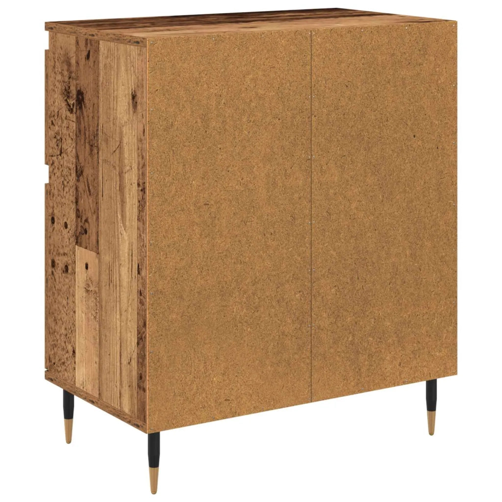 Credenza | Madia | Buffet da pranzo | Armadio da pranzo con cassetto Legno vecchio 60 x 35 x 70 cm