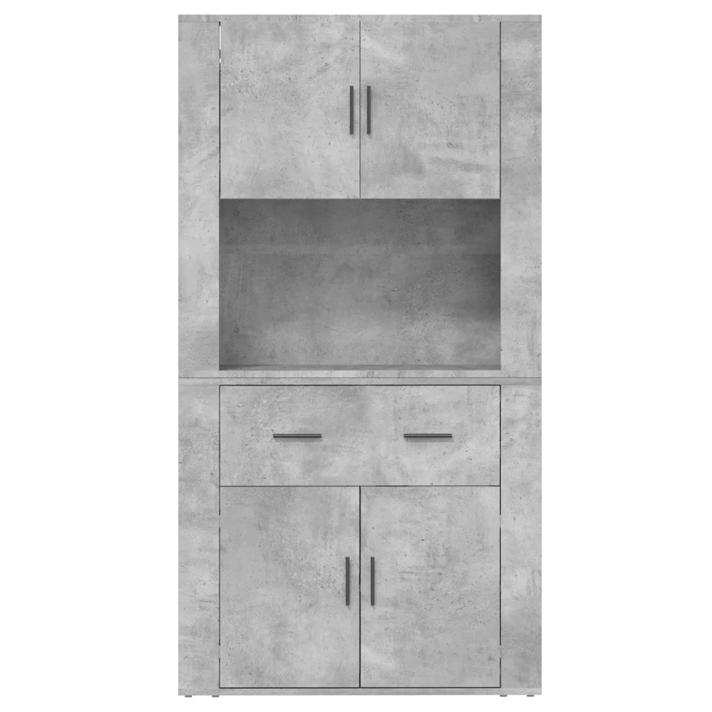 Credenza Grigio Cemento in Legno Multistrato 3185371