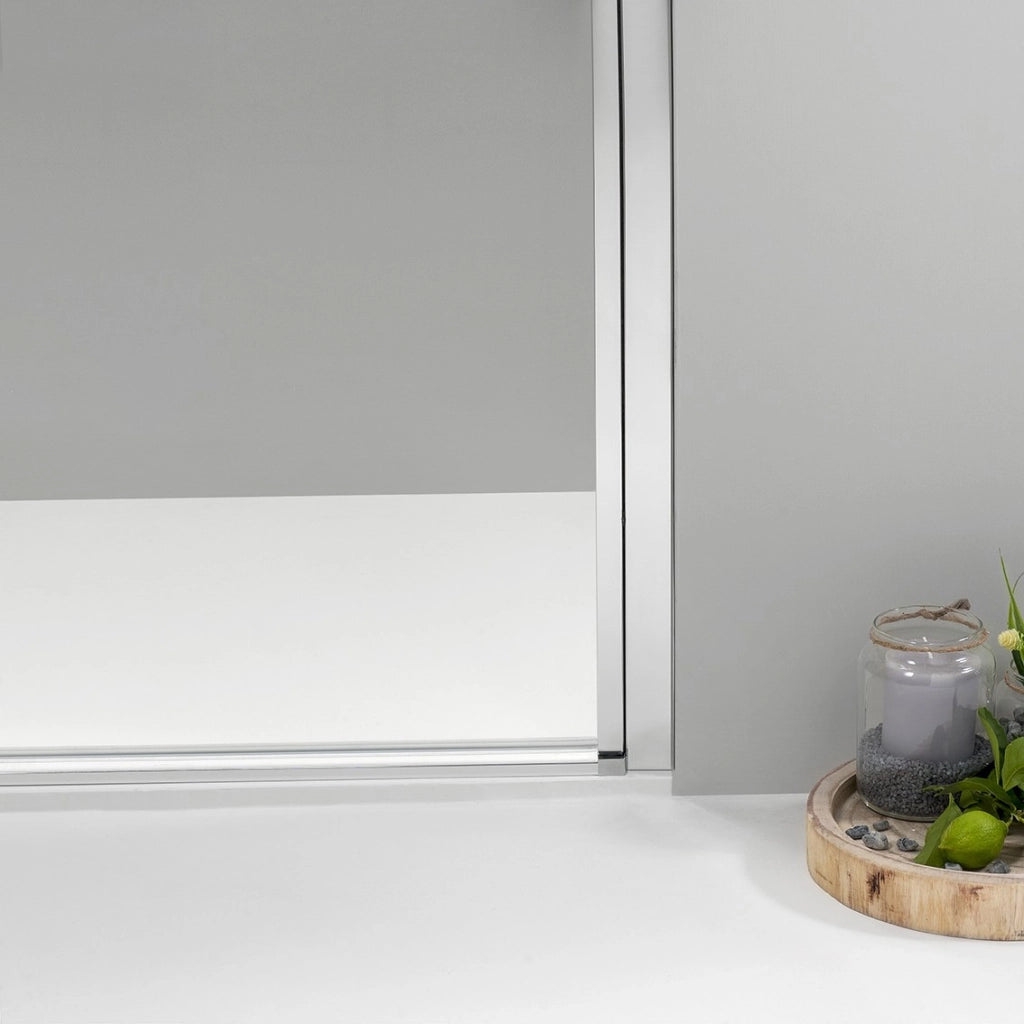 PORTA DOCCIA NICCHIA ELITE 90 CM BATTENTE TRASPARENTE