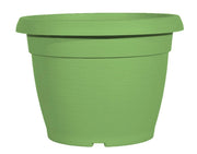 VASO SIMILCOTTO SPAZZOLATO COLOR PISTACCHIO  DIAMETRO 22 CM