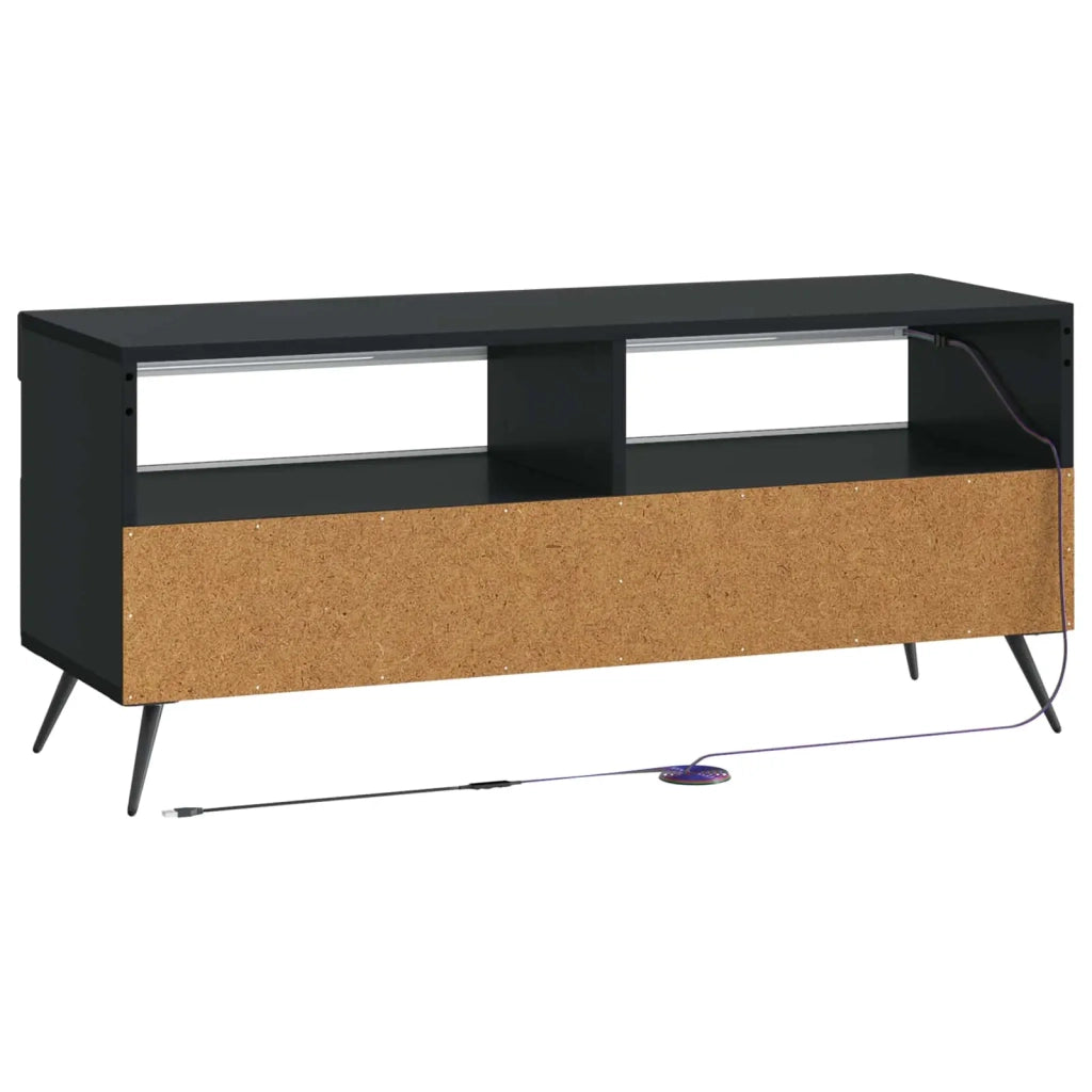 Mobile TV LED Nero Legno ingegnerizzato 897646