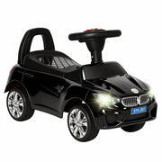 Coche Correpasillos Bambini con Musica e Cassetto ¨C Zephmum ¨C Nero