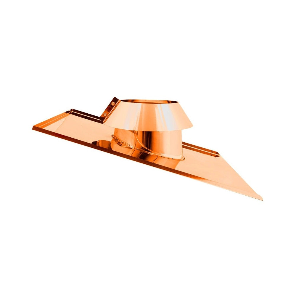Faldale in rame da 150mm modello per tetti inclinati