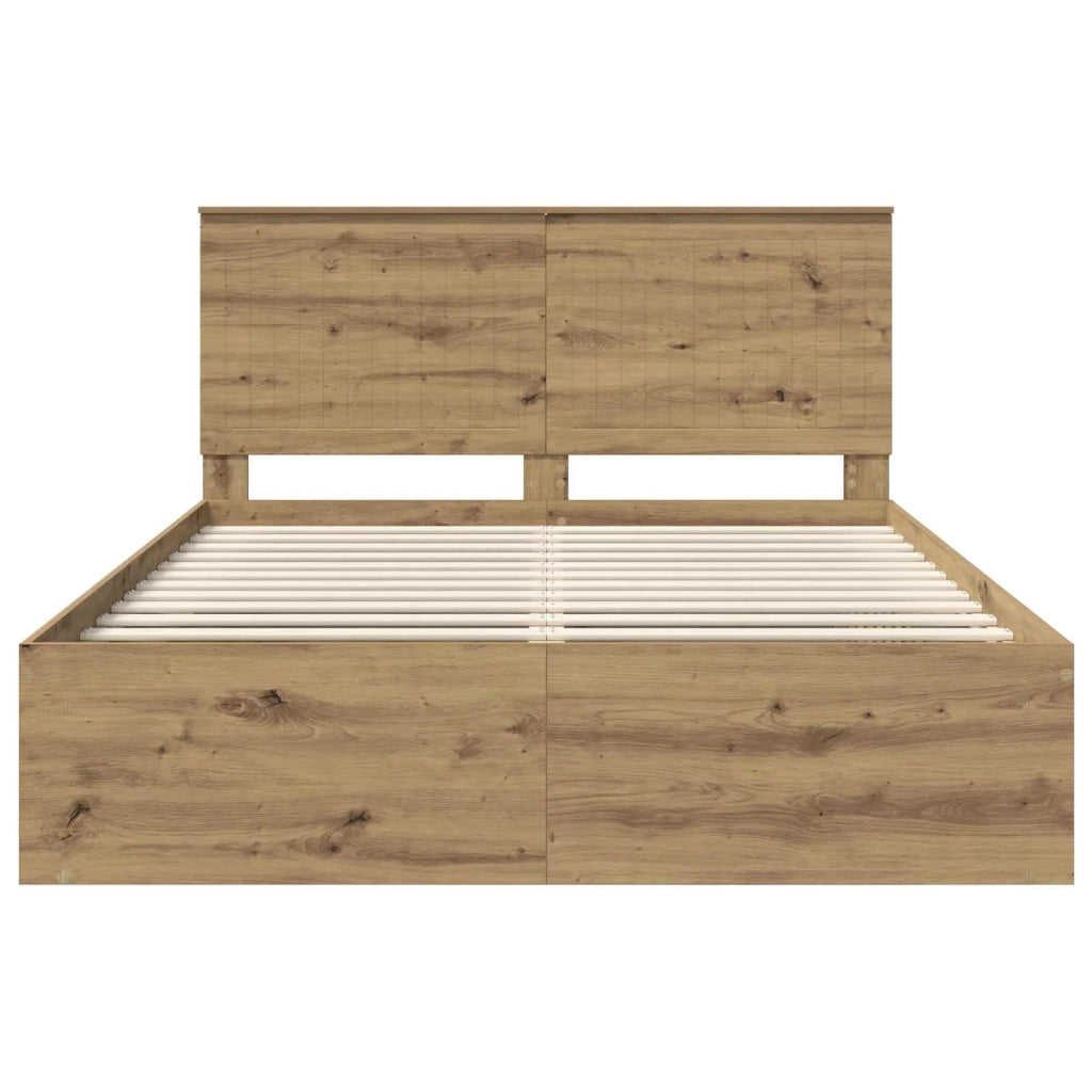 Struttura del letto Rovere Artigianale 150 x 200 cm 3411000