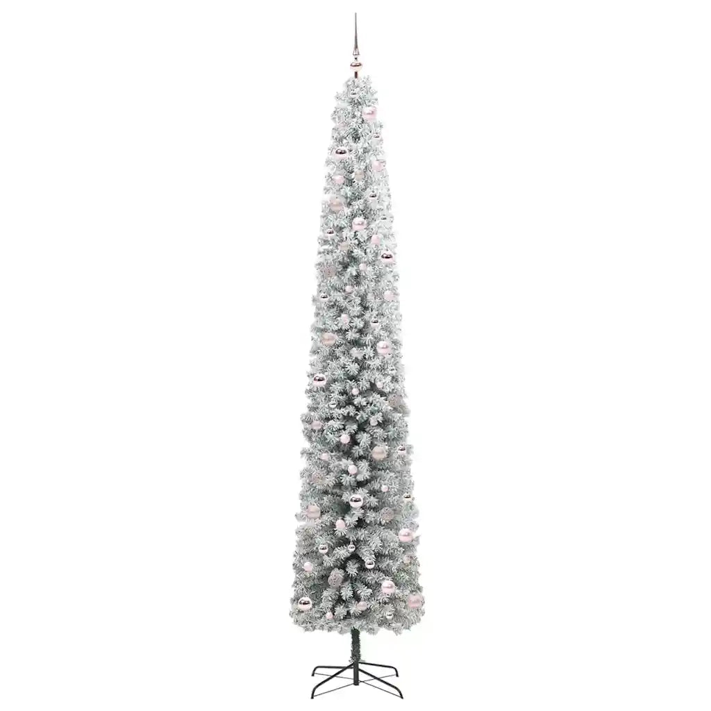 Albero di Natale artificiale con 300 LED Verde 270 cm 3395055