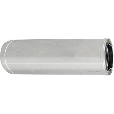 Tubo acciaio inox 316L doppia parete - Lunghezza 1m - Diametro interno 250mm - Diametro esterno 300mm