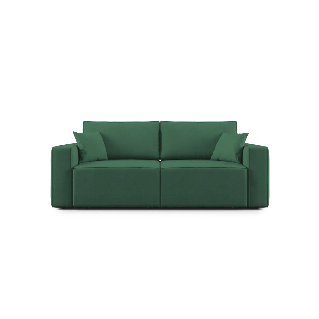 Morfeo Divano in tessuto impermeabile 215 cm verde