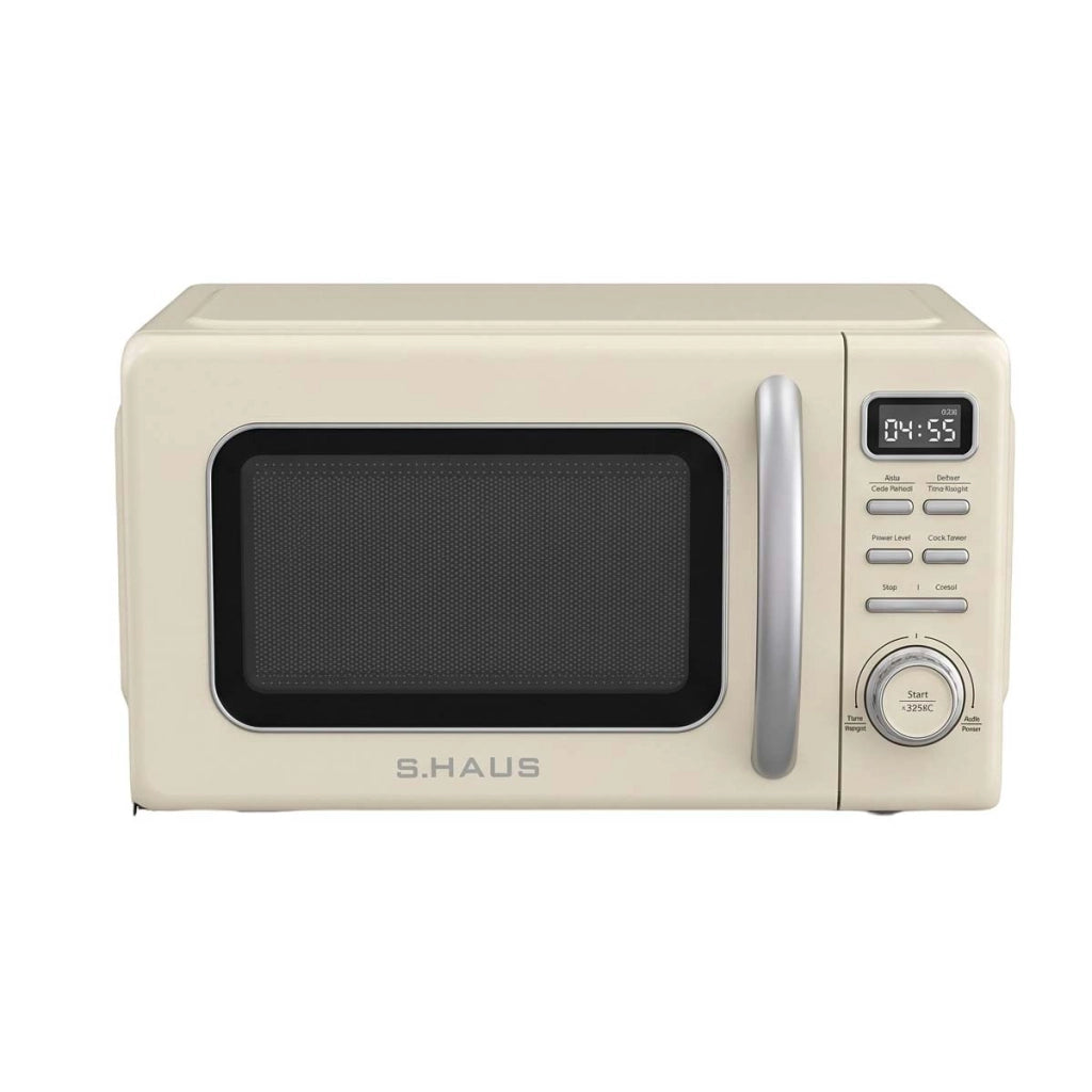 Forno a Microonde 20L 700W Modello Solo Digitale con 11 Livelli di Potenza Beige SWISS HAUS
