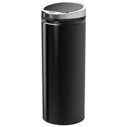 Cestino Automatico 50L ¨C Minimal ¨C Nero Acciaio Inossidabile