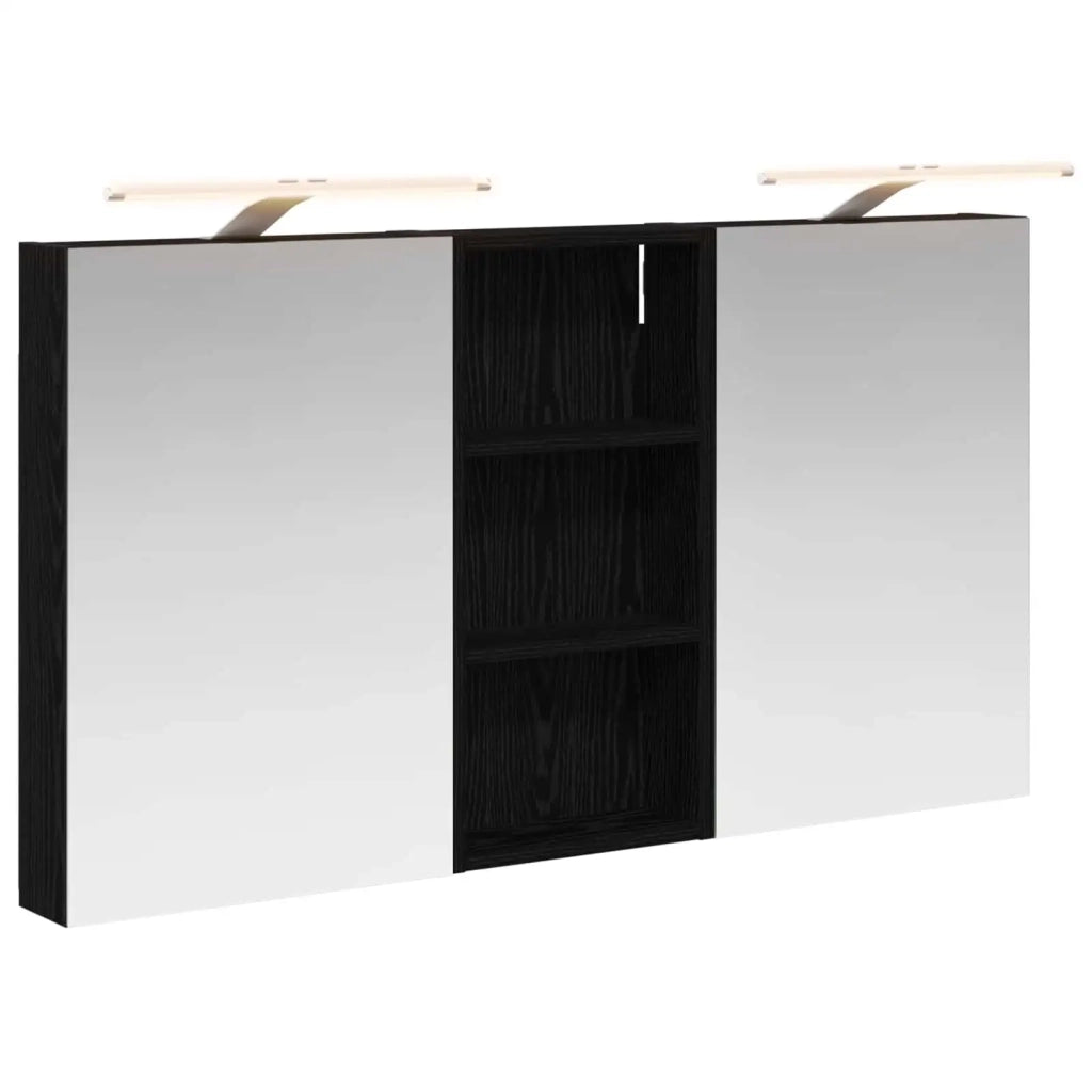 Set di Armadi da Bagno con porta 3 pcs 110 x 10,5 x 60,5 cm 3403721
