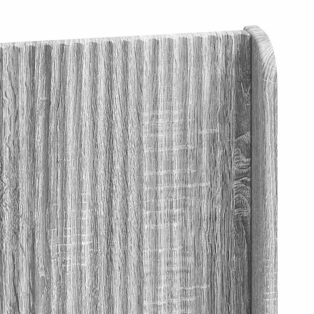 Struttura del letto con stoccaggio e testata Grigio Sonoma 3414334