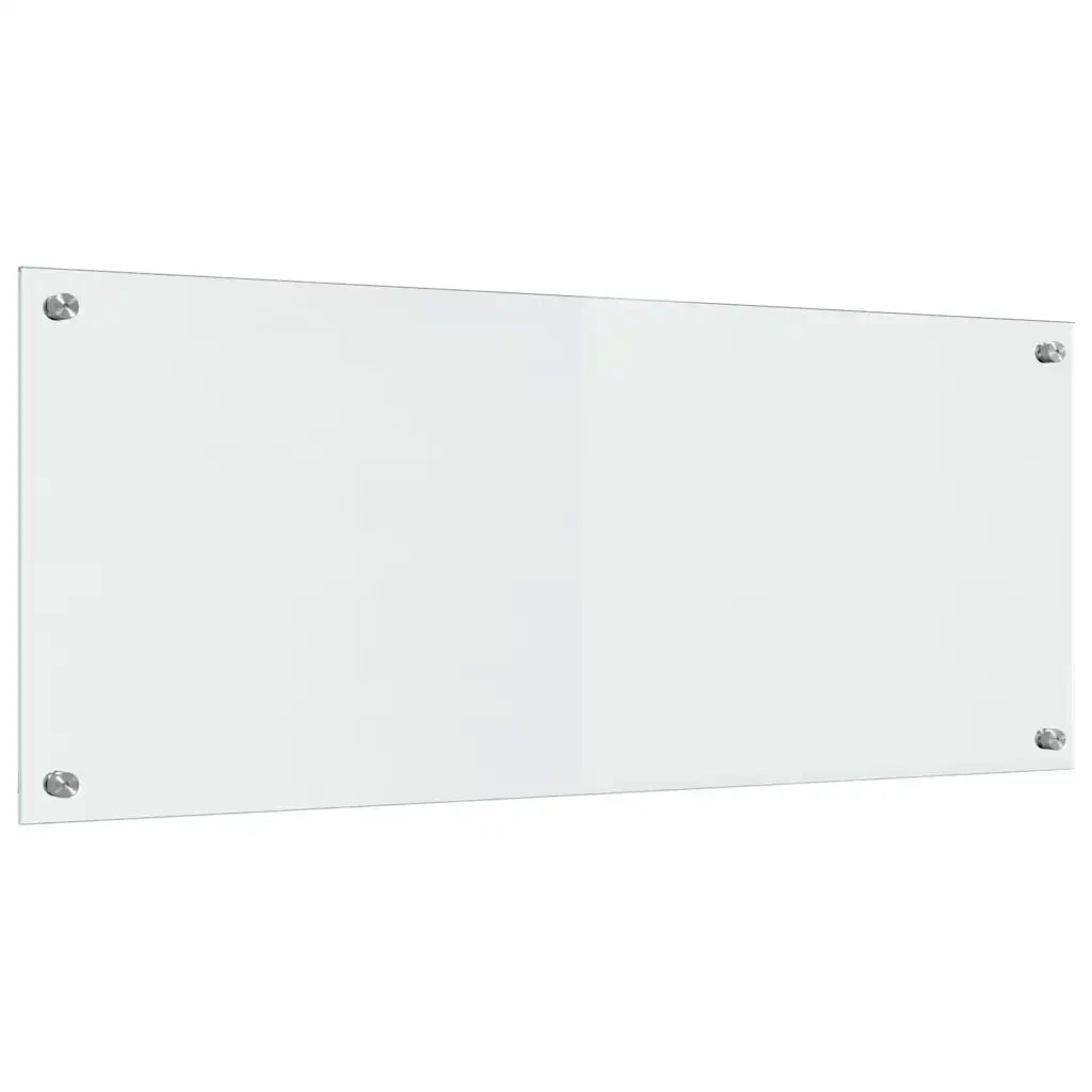 Rivestimento da Cucina 2 pz-Set di 2 Paraschizzi per Cucina Trasparente 100 x 40 cm 475383
