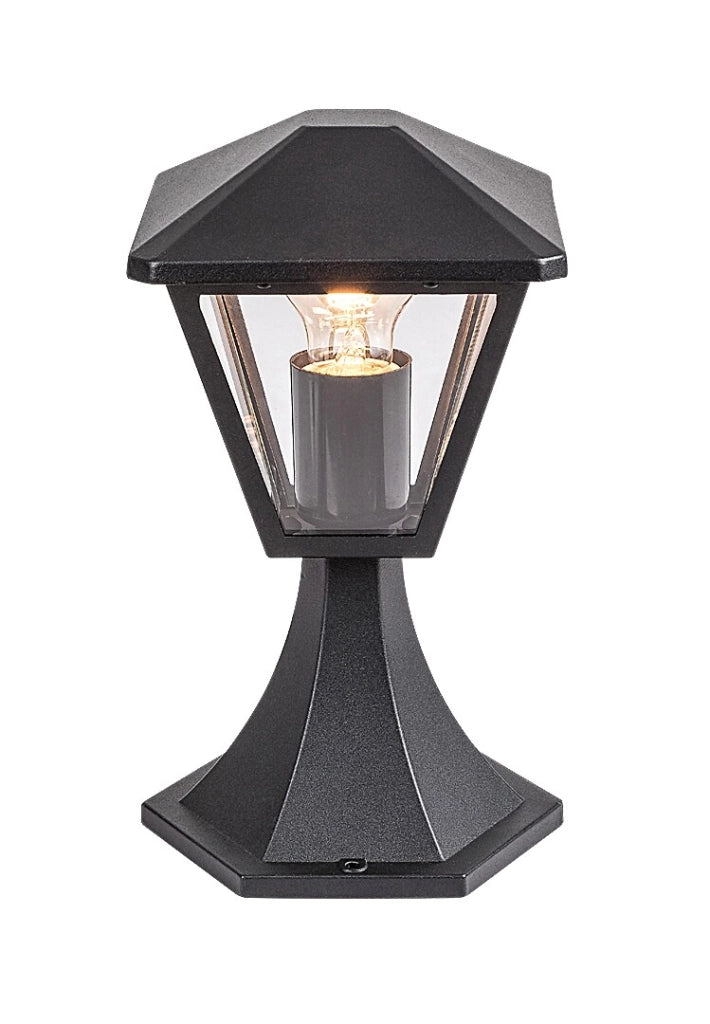 Lampada da giardino Paravento nera E27 IP44 Rabalux