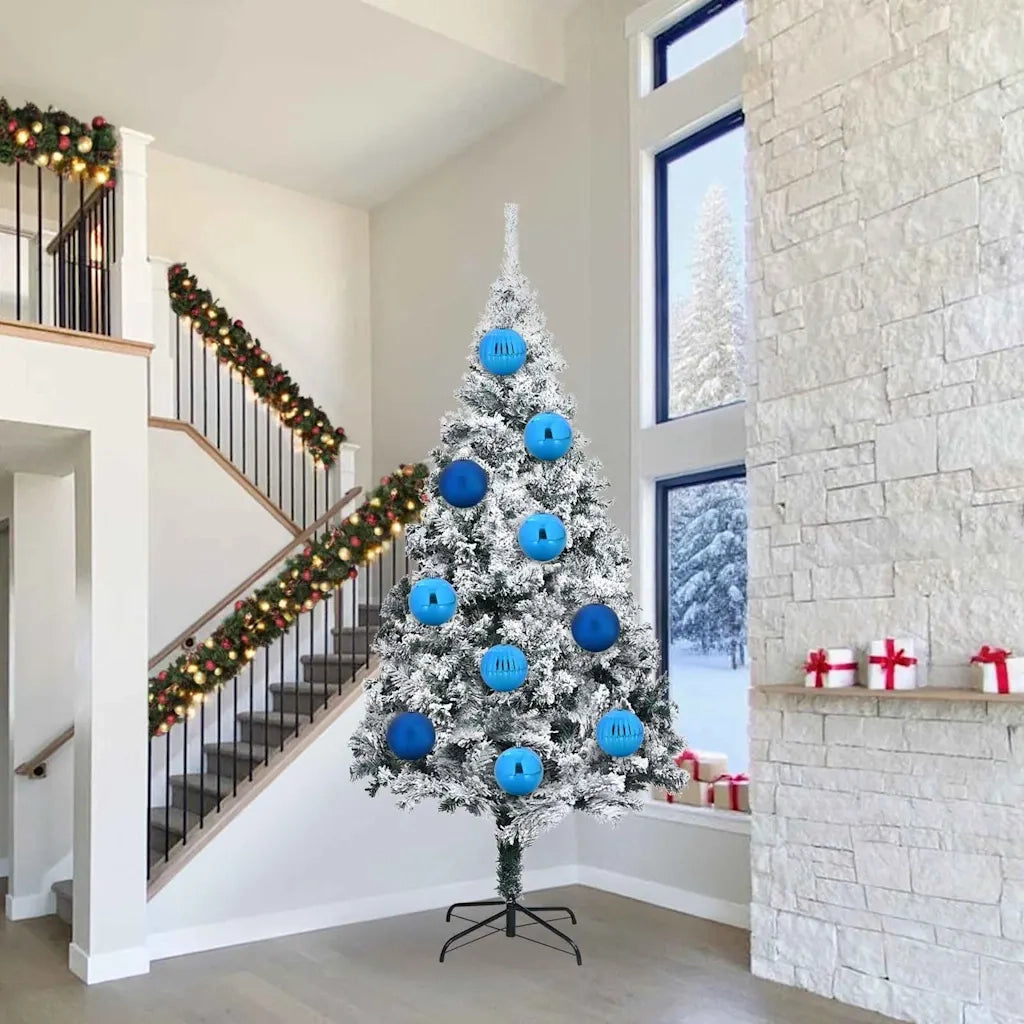 Set di Palline di Natale XXL 3 pcs Blu Plastica 42018884