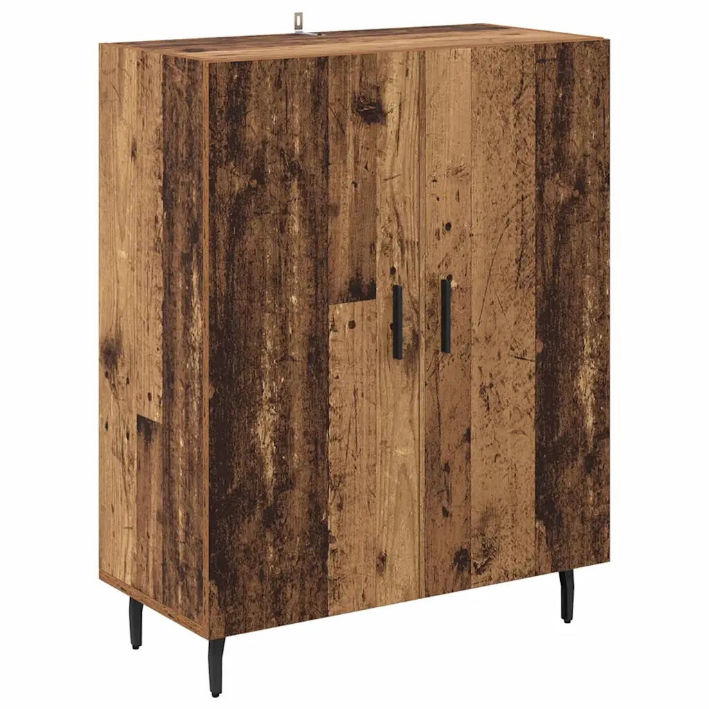 Credenza-Buffet-Armadio da cucina Legno vecchio 69,5 x 34 x 180 cm 597689