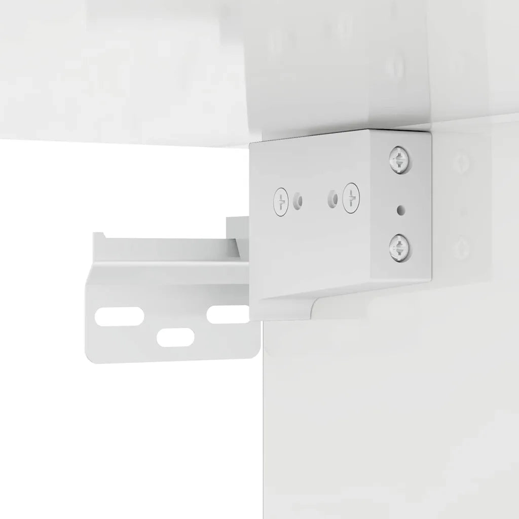 Mobiletto per specchio da bagno Bianco Lucido 60 x 20 x 60 cm 888781