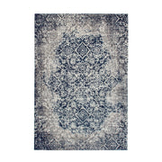 Tappeto River 130 Grey Multi in Cotone Jacquard 120x170 cm