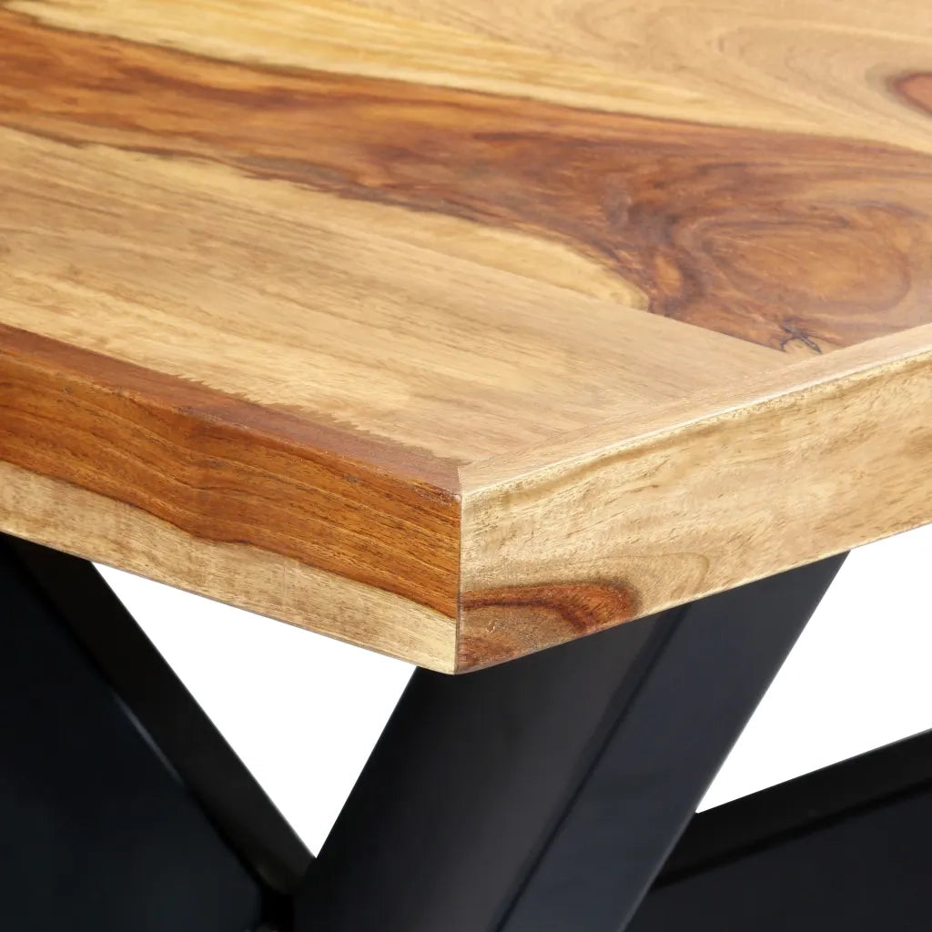Tavolo da Pranzo 180x90x75cm in Legno Massello di Acacia 247432