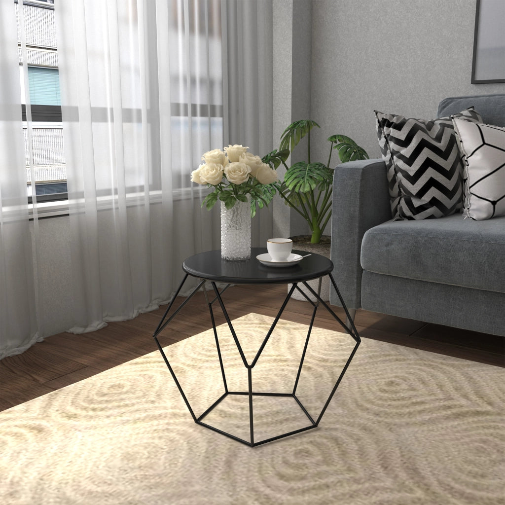 Tavolino da Caff¨¨ Salotto Design Moderno ¨C Minimal ¨C Acciaio Grigio 54x54x44cm