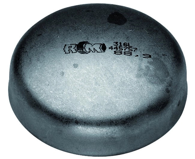 FONDELLO BOMBATO A SALDARE IN ACCIAIO NERO 11/2 MM 48,3  Idroweb