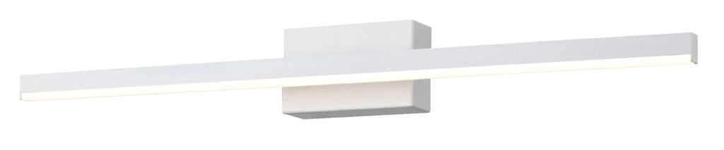 Applique moderna Linea bianca 60 cm LED 8W IP44 Reality