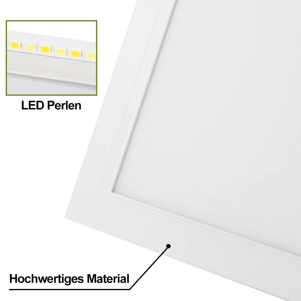 ZMH Lampada da soffitto plafoniera a pannello LED dimmerabile con telecomando