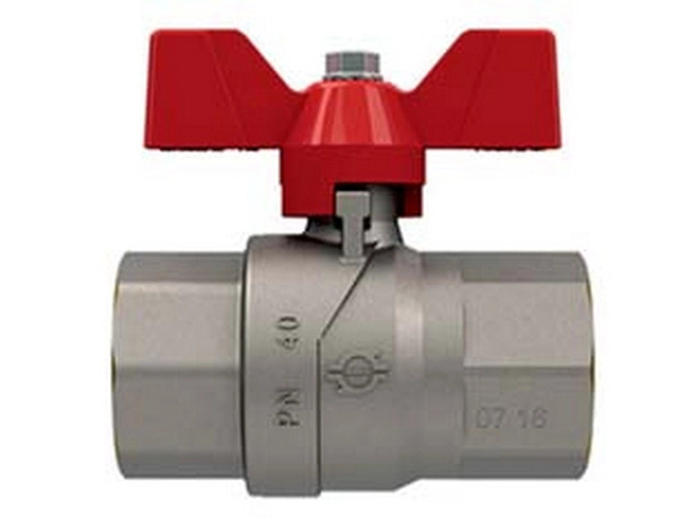 1pz valvola sfera f/f maniglia farfalla "evolution" ff 1" pressione cod:ferx.fer304856