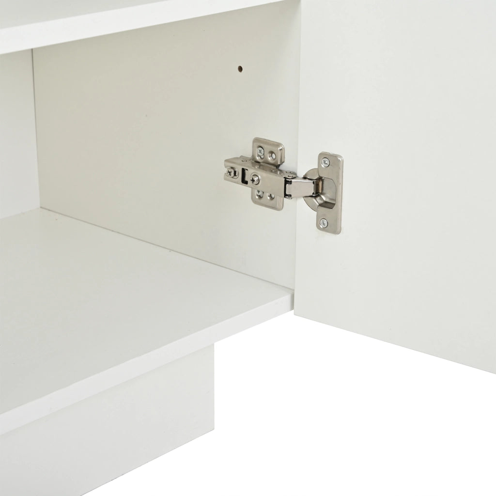 MADIA 160x35x60 cm 3 ante Bianco in truciolato con 6 vani