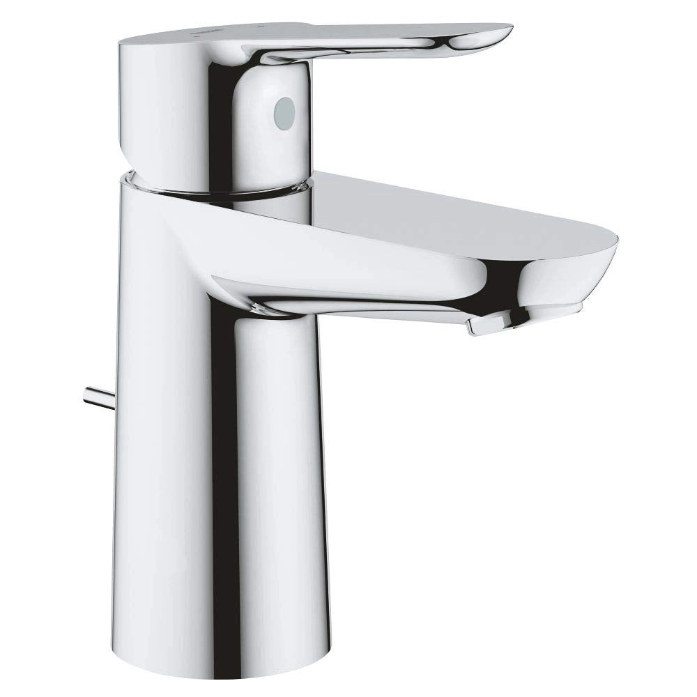 Rubinetto Miscelatore Monocomando per Lavabo Serie Bauedge Scarico 11/4