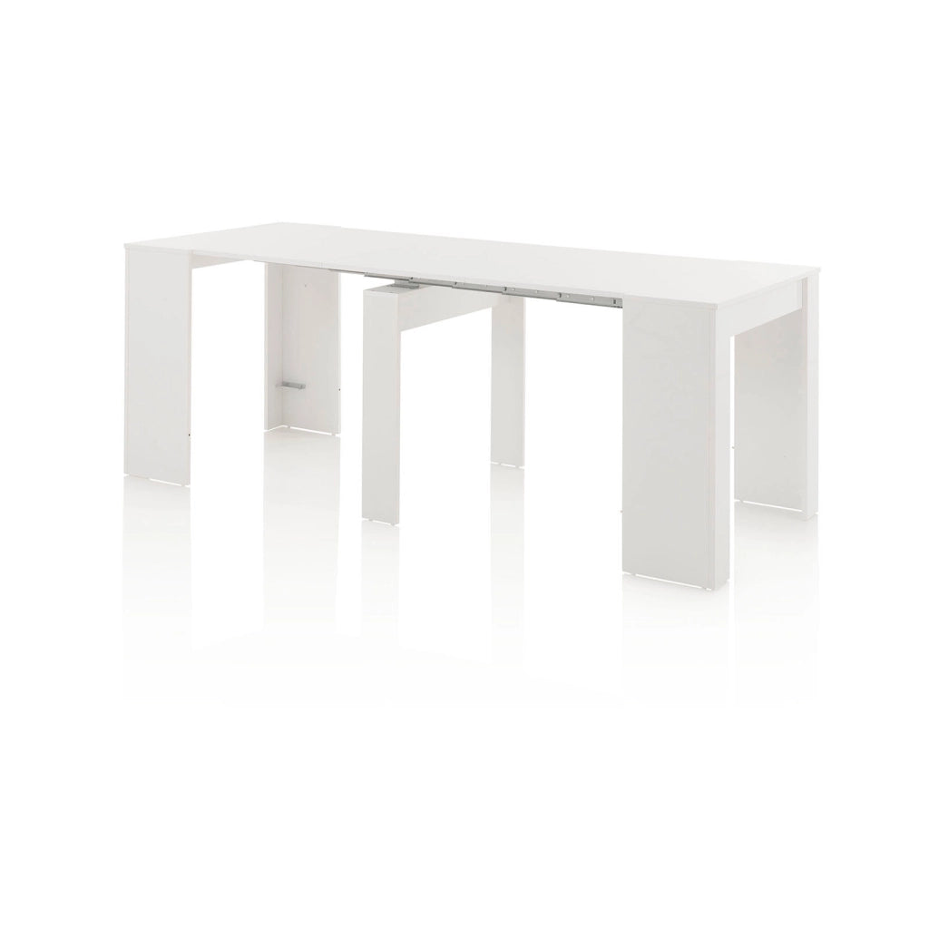 Consolle allungabile GLAM bianco lucido