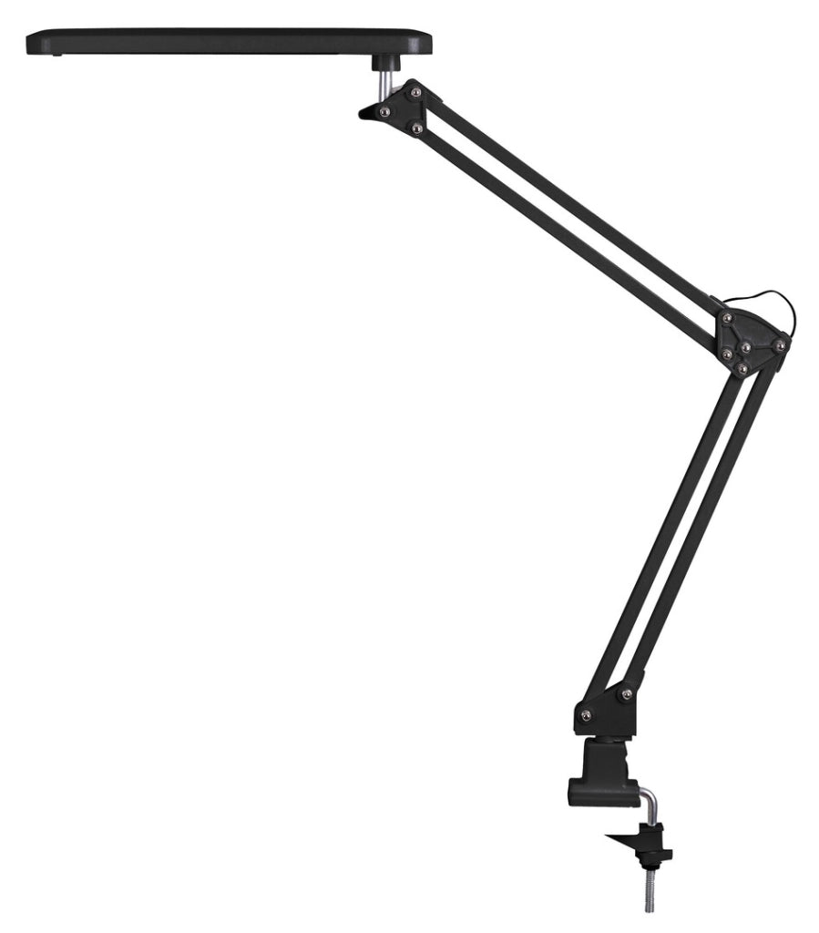 Lampada da tavolo a morsetto nera LED 6W Raul Rabalux