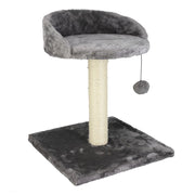 OPTIMO TIRAGRAFFI PER GATTI CON CUCCIA GIOCO DA 42 CM